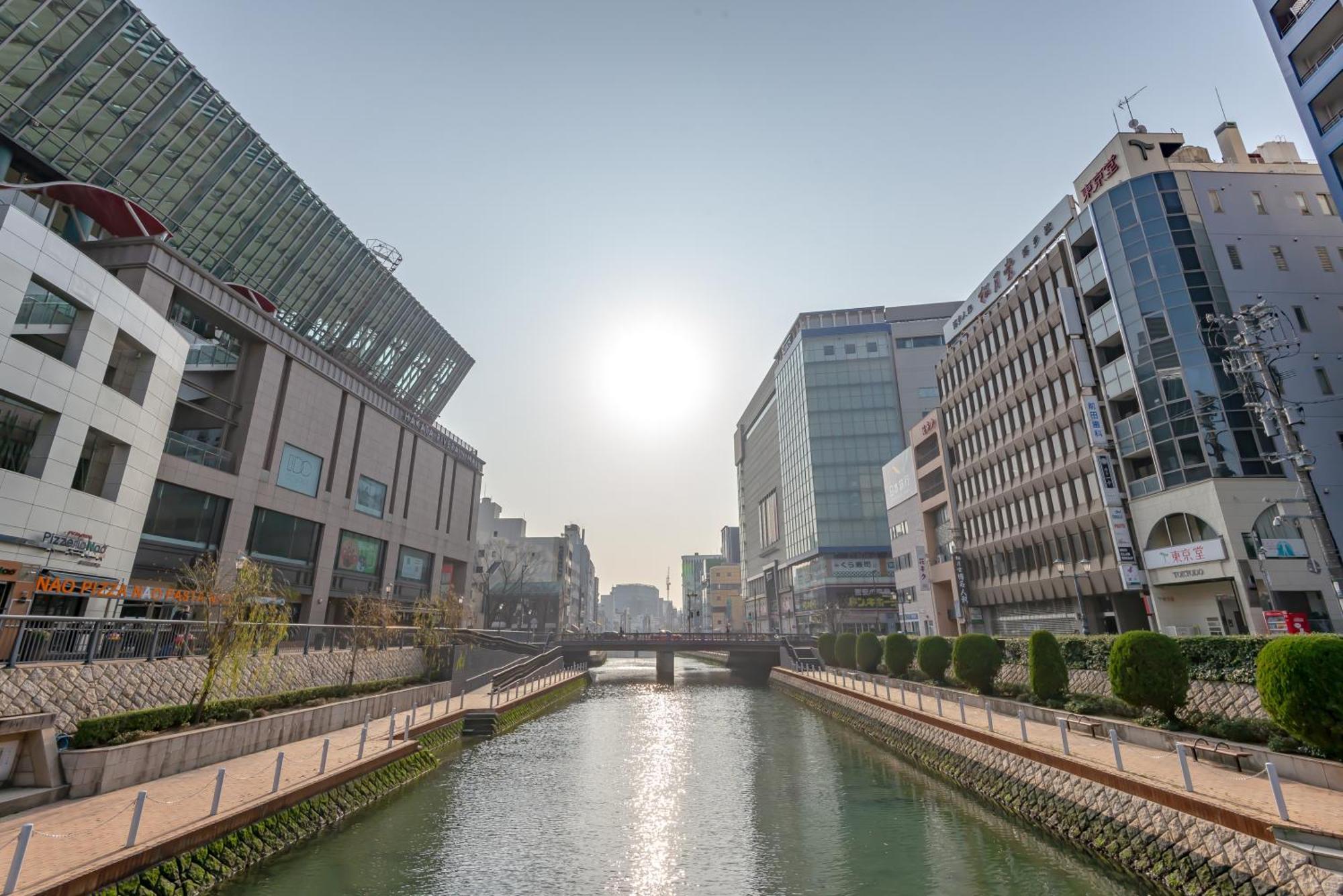 Hotel Okura Fukuoka Фукуока Екстер'єр фото The Nakagawa River