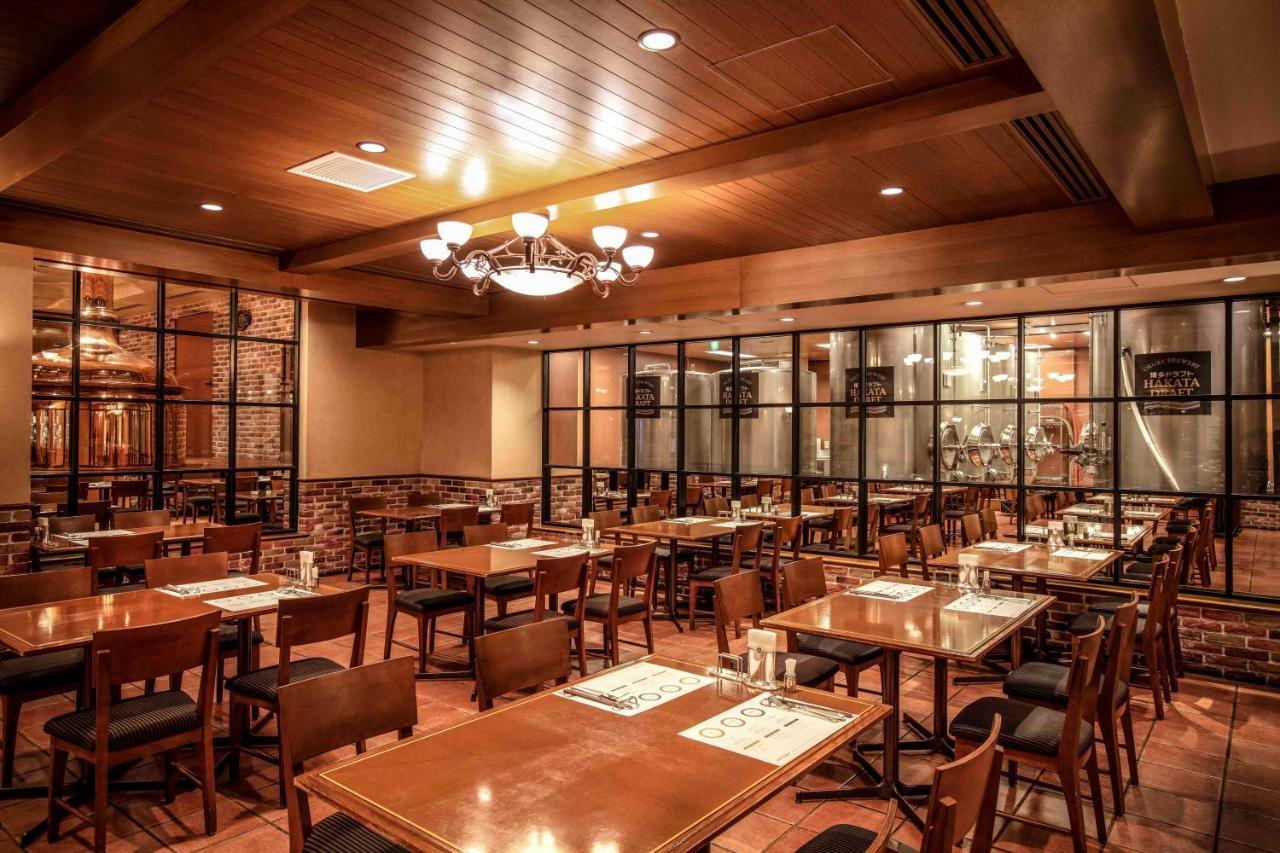 Hotel Okura Fukuoka Фукуока Екстер'єр фото Restaurant